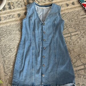 Abercrombie & Fitch Light Blue Denim Top